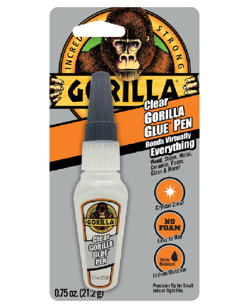 Gorilla 102175 Extra Strength Glue Pen, 0.75 Ounce