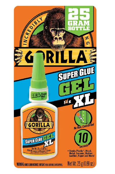 Gorilla 102433 Super Glue Gel XL, 25 Grams