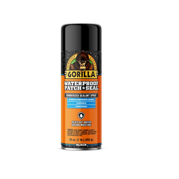 Gorilla 104052 Waterproof Patch & Seal Spray, 16 Oz