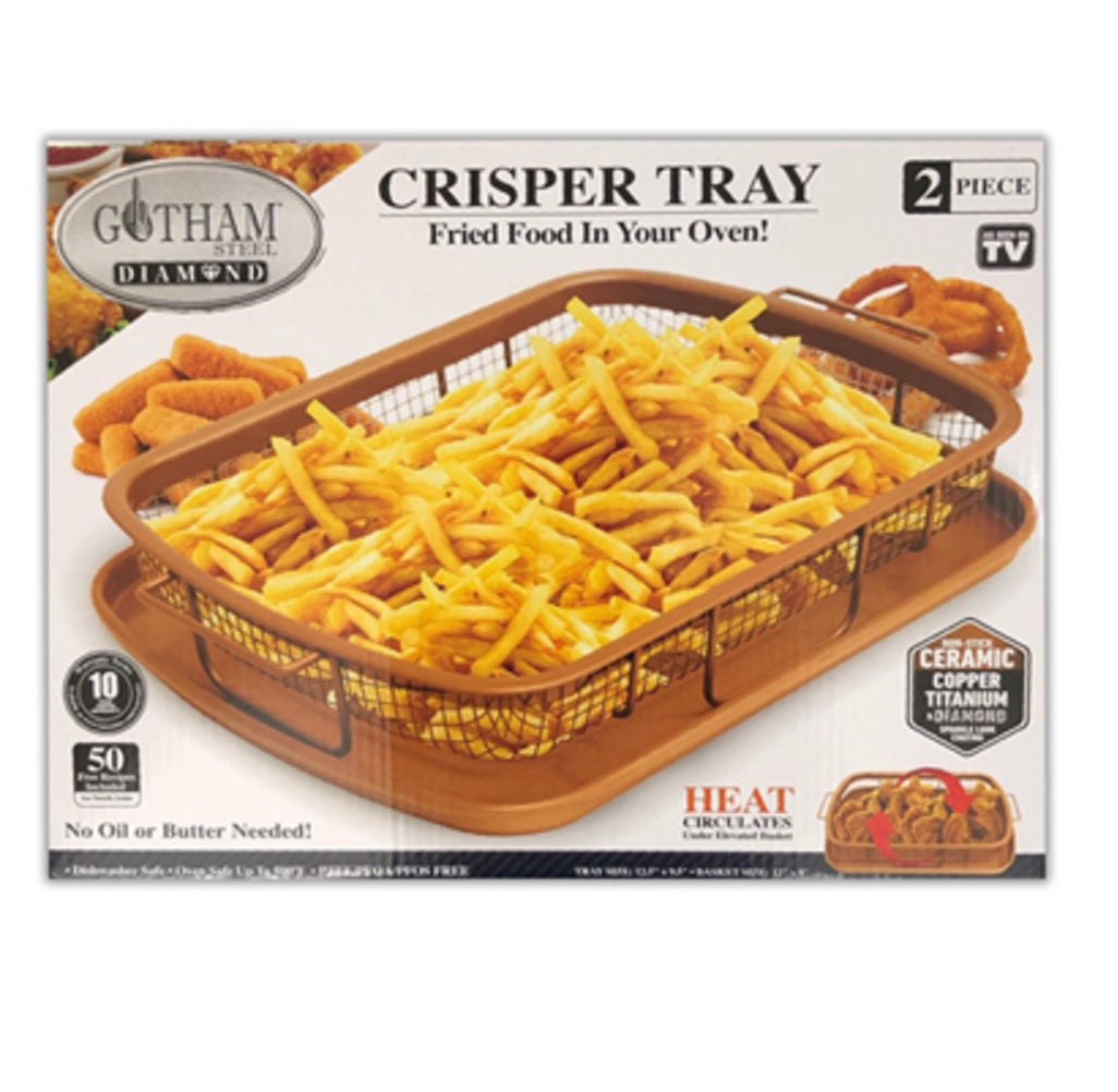 Gotham Steel Crisper Tray TV Spot, 'Oven-Fried Foods' 