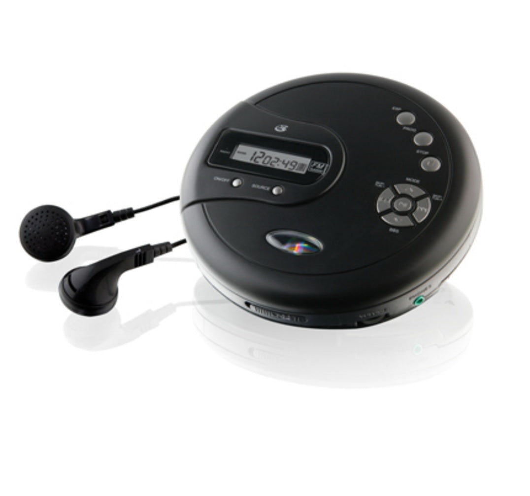 Gpx PC332B Portable CD Player with FM Radio