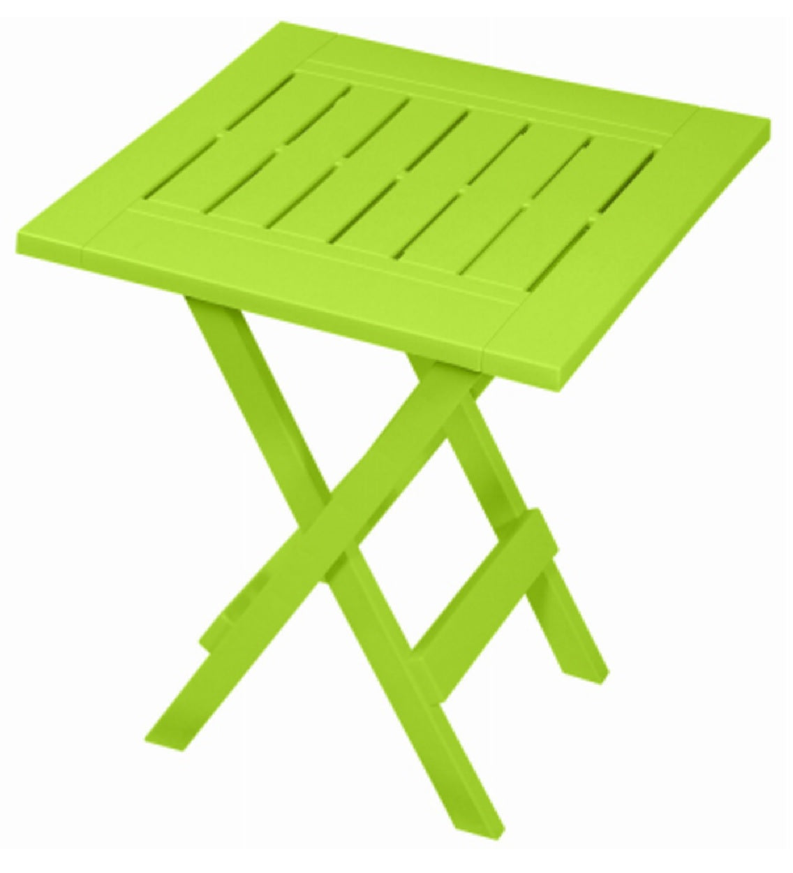Gracious Living 14216-6PDQ Foldable Side Table, Green