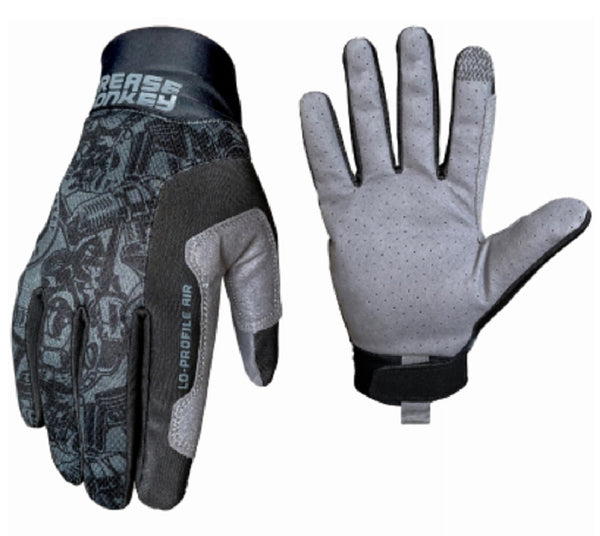 Grease Monkey 25358-23 Lo-Profile Air Auto Gloves, Extra Large