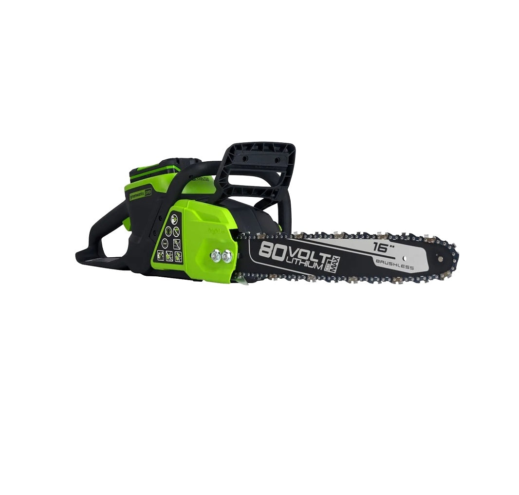 Greenworks 2014002AZ Brushless Chainsaw, 2.5 Ah, 28 inch