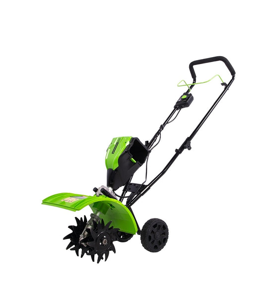 Greenworks 2800302 Brushless Cultivator/Tiller, 80 V,  2 Ah