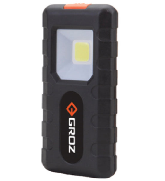 Groz LED/140 COB Handy Pocket Flashlight, 3 Watts