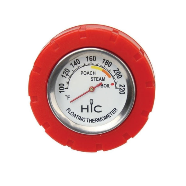 HIC 29011 Waterproof Floating Slow Cooker Thermometer, Stainless Steel