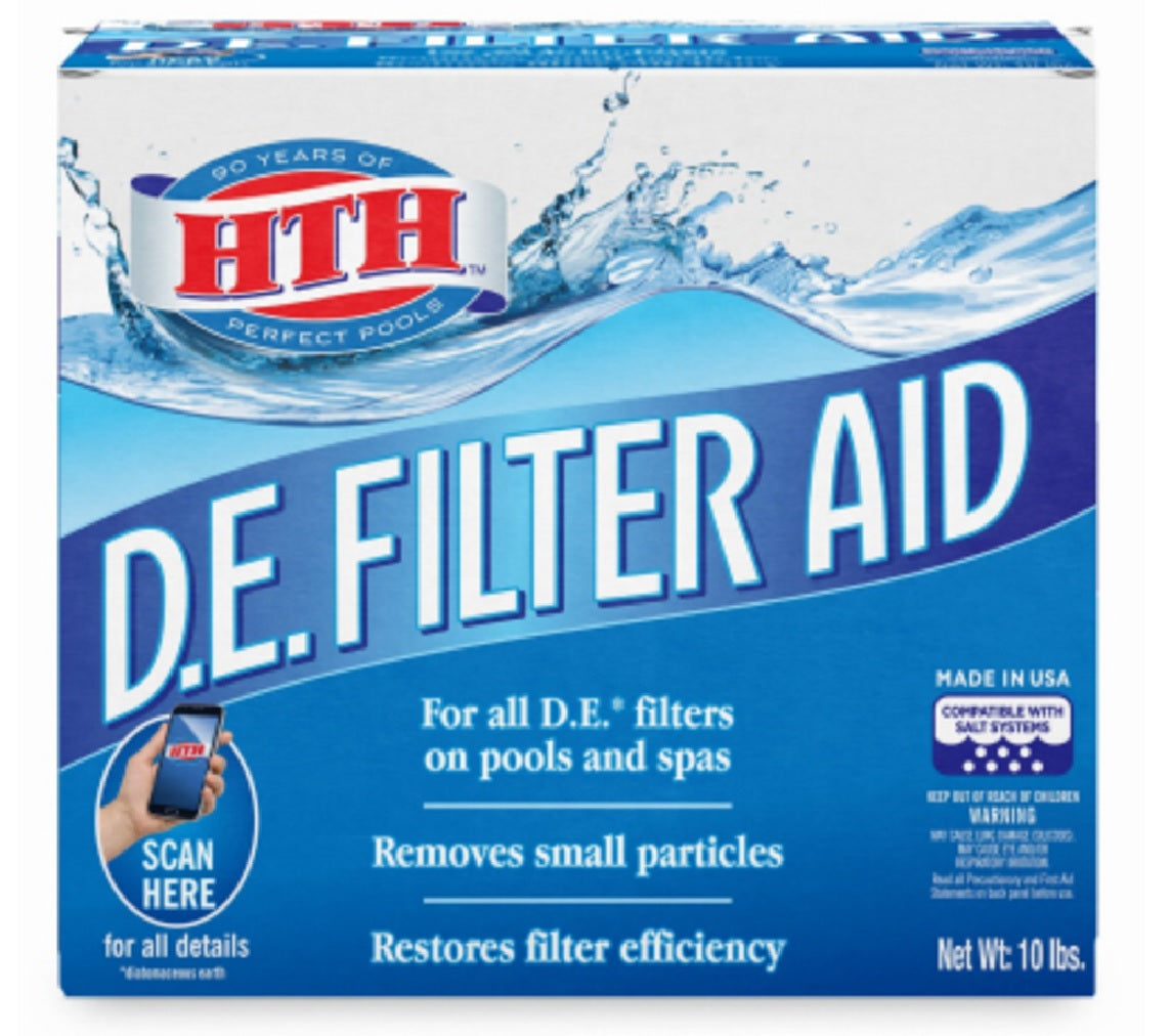 HTH 67035 D.E. Filter Aid, 10 LBS