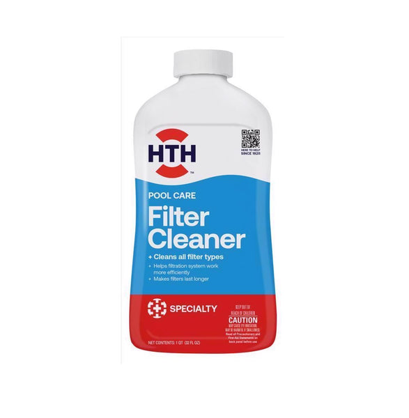 HTH 67071 Pool Care Filter Cleaner, 32 Oz