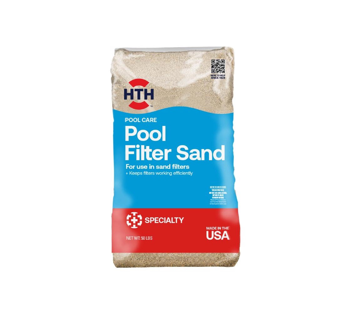 HTH 67120 Pool Care Pool Filter Sand, 50 lb