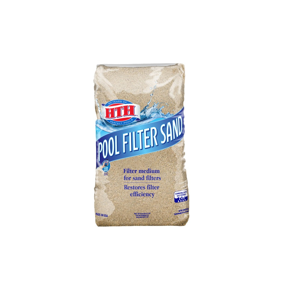 HTH 67079 Pool Filter Sand, 50 Lbs