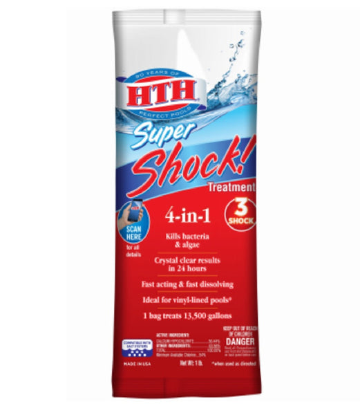 HTH 52019 Shock Pool Treatment 1 LB.