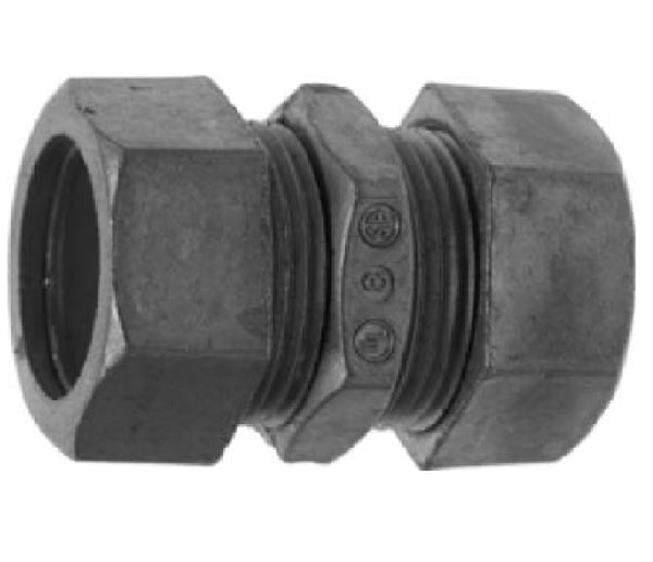 Halex 22221 Electrical Metallic Tube Compression Coupling, 1/2 Inch