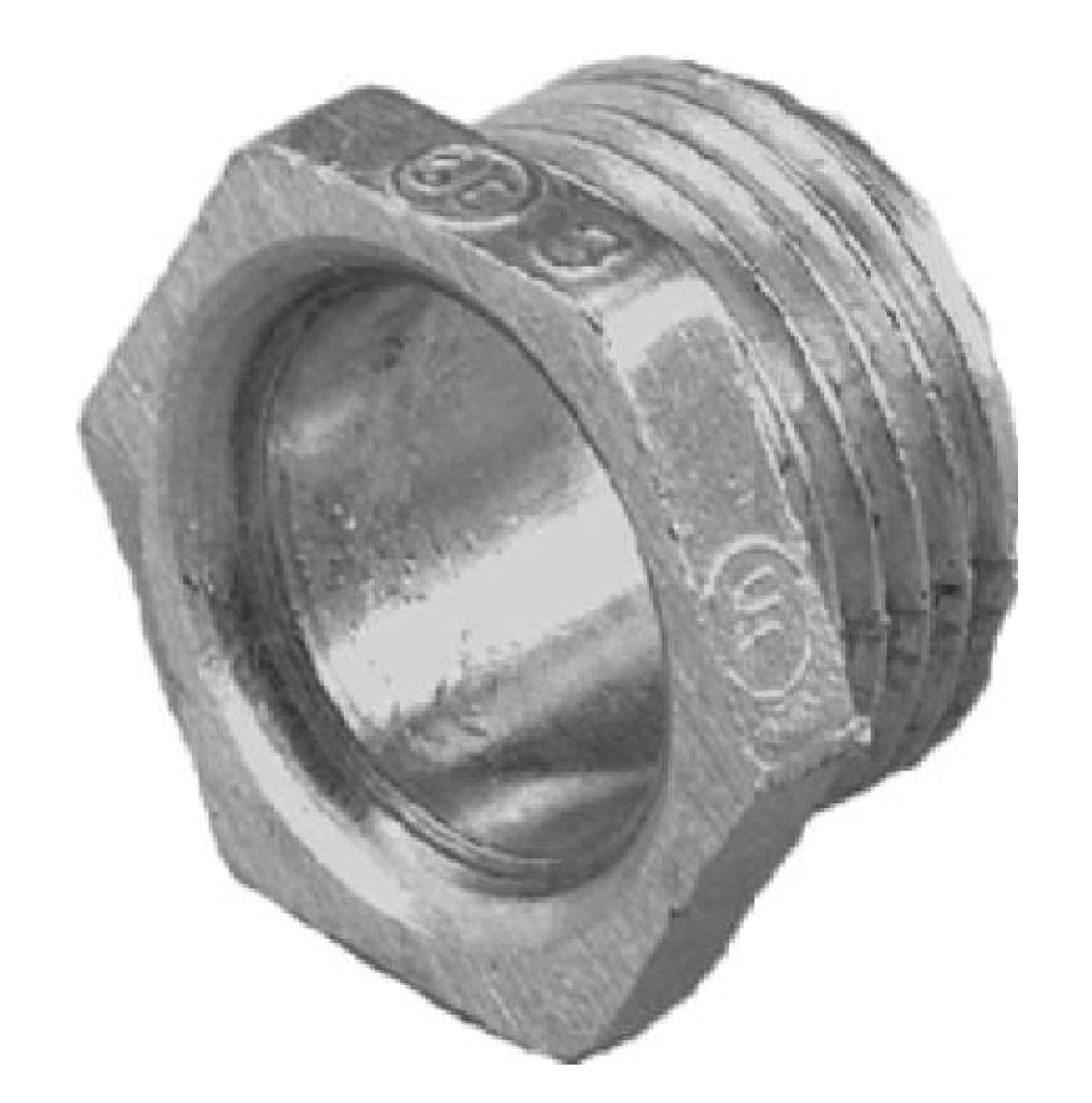 Halex 20701 Rigid Chase Conduit Nipple, 1/2 Inch