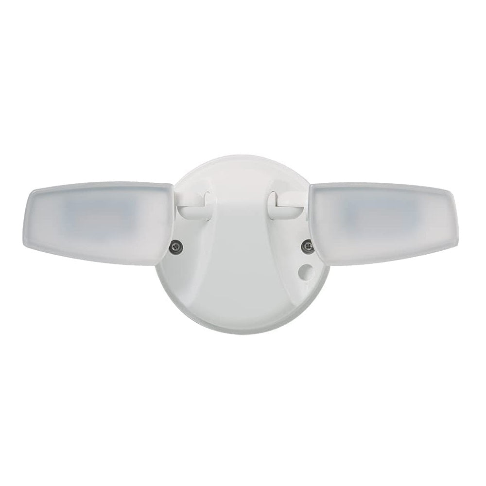 Halo ESF1A4FW Twin Head LED Outdoor Security Floodlight, 1420 Lumens