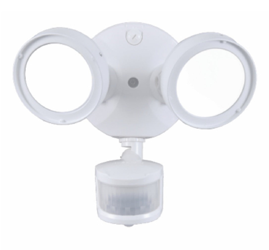 Halo TGS2S402MRRW Motion Activated LED Floodlight Fixture, White