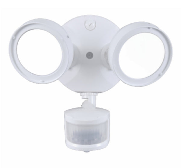 Halo TGS2S402MRRW Motion Activated LED Floodlight Fixture, White