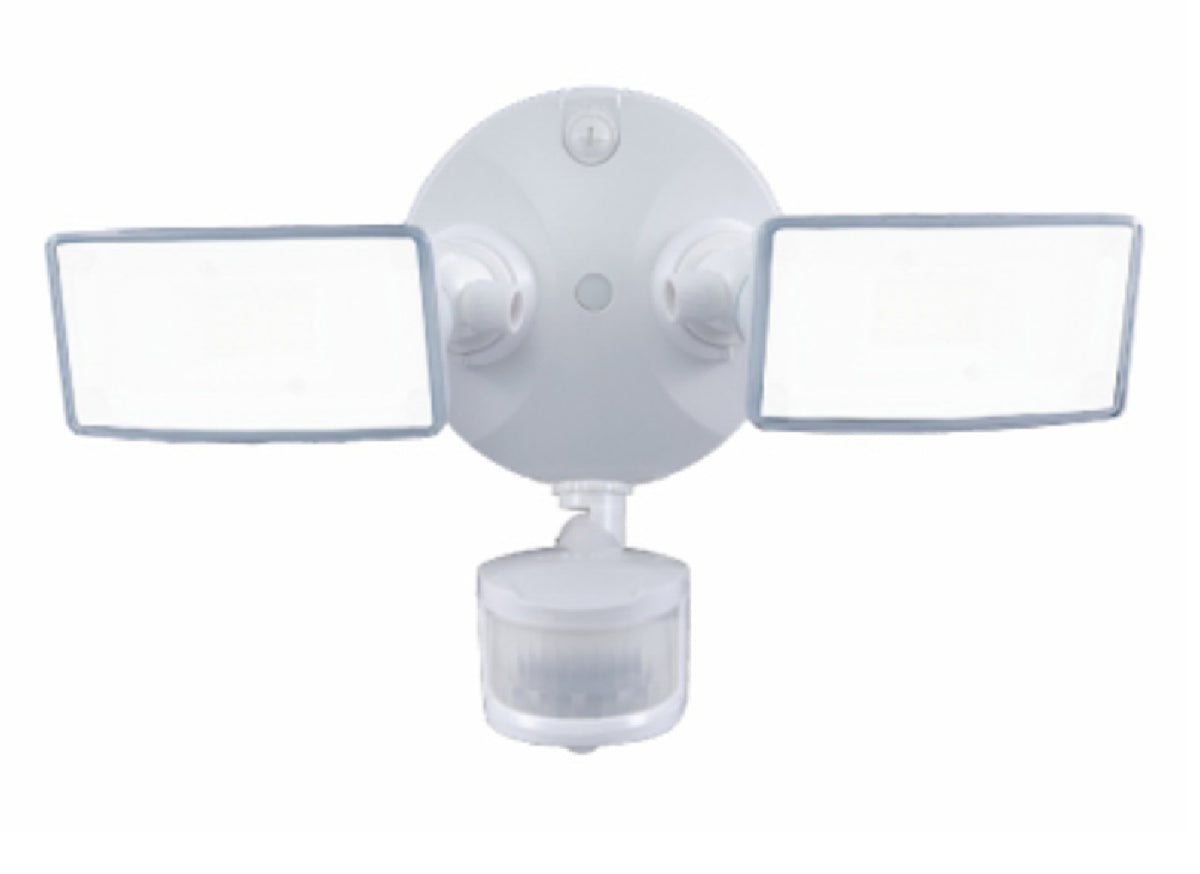 Halo TGS2S402MSRW Motion Activated LED Floodlight Fixture, white