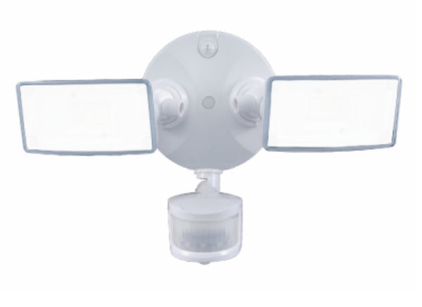 Halo TGS2S402MSRW Motion Activated LED Floodlight Fixture, white
