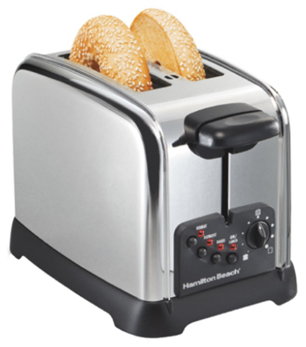 Hamilton Beach 22782 2 Slice Toaster, Stainless Steel