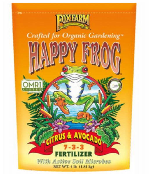 Happy Frog FX14640 Citrus & Avocado Fertilizer, 4 LB