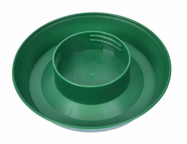 Harris Farms 1000286 Screw-On Poultry Watering Base for Quart Jar, Green