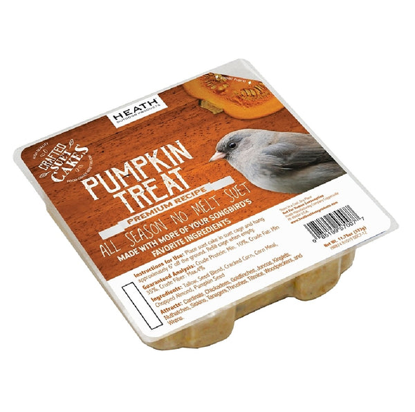 Heath DDC7-12 Crafted Suet Cake, Pumpkin Flavor