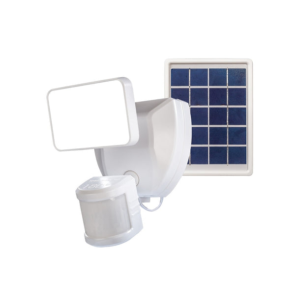 Heath Zenith HW-9305-WH HZconnect Series Solar Security Motion Light, 1000 Lumens