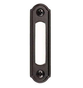 Heath Zenith SL-260-03 Wired Push Button, Black