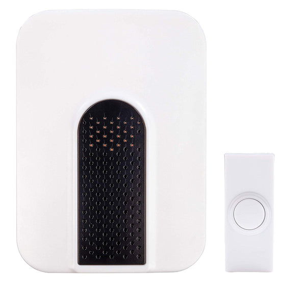 Heath Zenith SL-7307-03 Wireless Door Chime Kit, Plastic