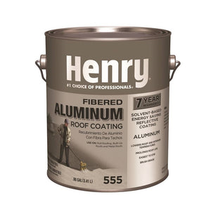 Henry Company HE555042 Fibered Aluminum Roof Coating, Gallon