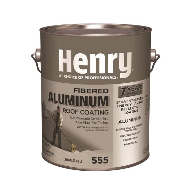 Henry Company HE555042 Fibered Aluminum Roof Coating, Gallon