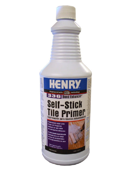 Henry 12054 Floor Primer and Latex Liquid Additive, Milky White