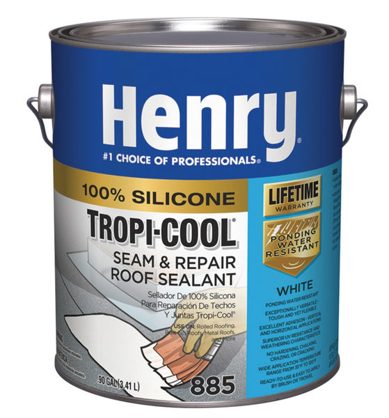 Henry HE885042 Tropi-Cool 885 Series Seam And Repair Roof Sealant, 1 Gallon