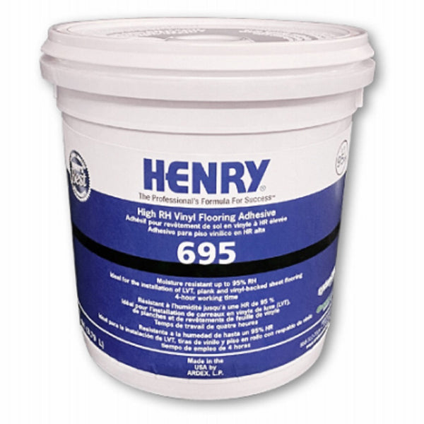 Henry 32079 High RH Vinyl Flooring Adhesive, 1 Gallon