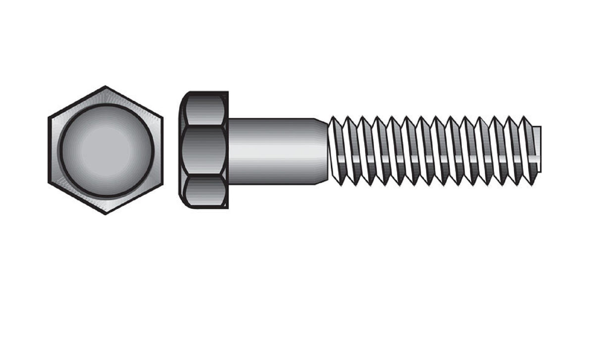 Hillman 190096 Hex Bolt Coarse Thread, 5/16-18 x 1.5'', 100 Pack