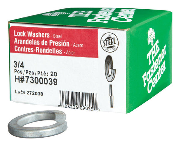 Hillman 300039 Split Lock Washer 3/4", 20 Pack