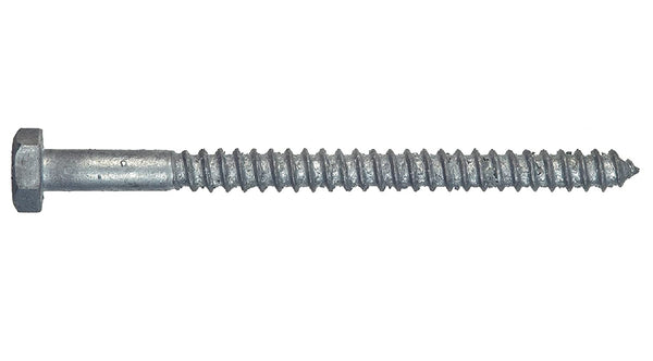 Hillman 812012 Hex Head Lag Bolt 1/4 X 2-1/2'', 100 Pack