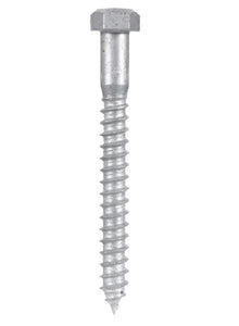 Hillman 812098 Hex Head Lag Bolt, 1/2 Inch x 4 Inch