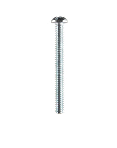 Hillman 90413 Machine Screw, Slotted Round Head, 1/4-20" X 2-1/2"