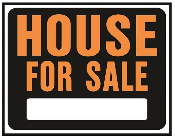 Hillman Fastaners 842164 House For Sale Sign, 15 Inch x 19 Inch