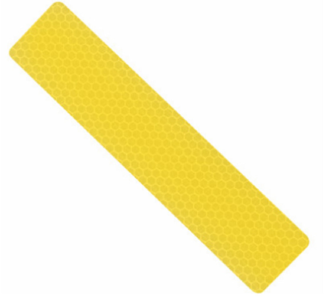 Hillman Fastaners 847337 Reflective Safety Tape, Yellow