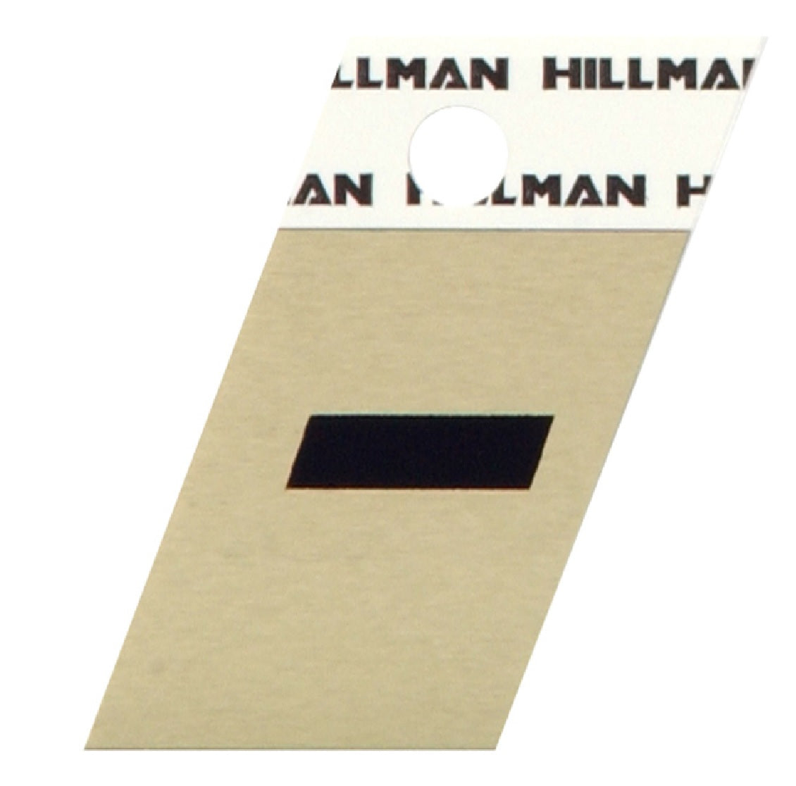 Hillman Fastaners 840548 Reflective Self-Adhesive Special Character Hyphen, Black