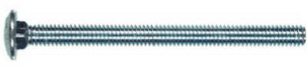 Hillman Fasteners 240047 Carriage Bolts, Zinc, 50 Pack