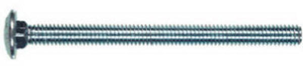 Hillman Fasteners 240047 Carriage Bolts, Zinc, 50 Pack