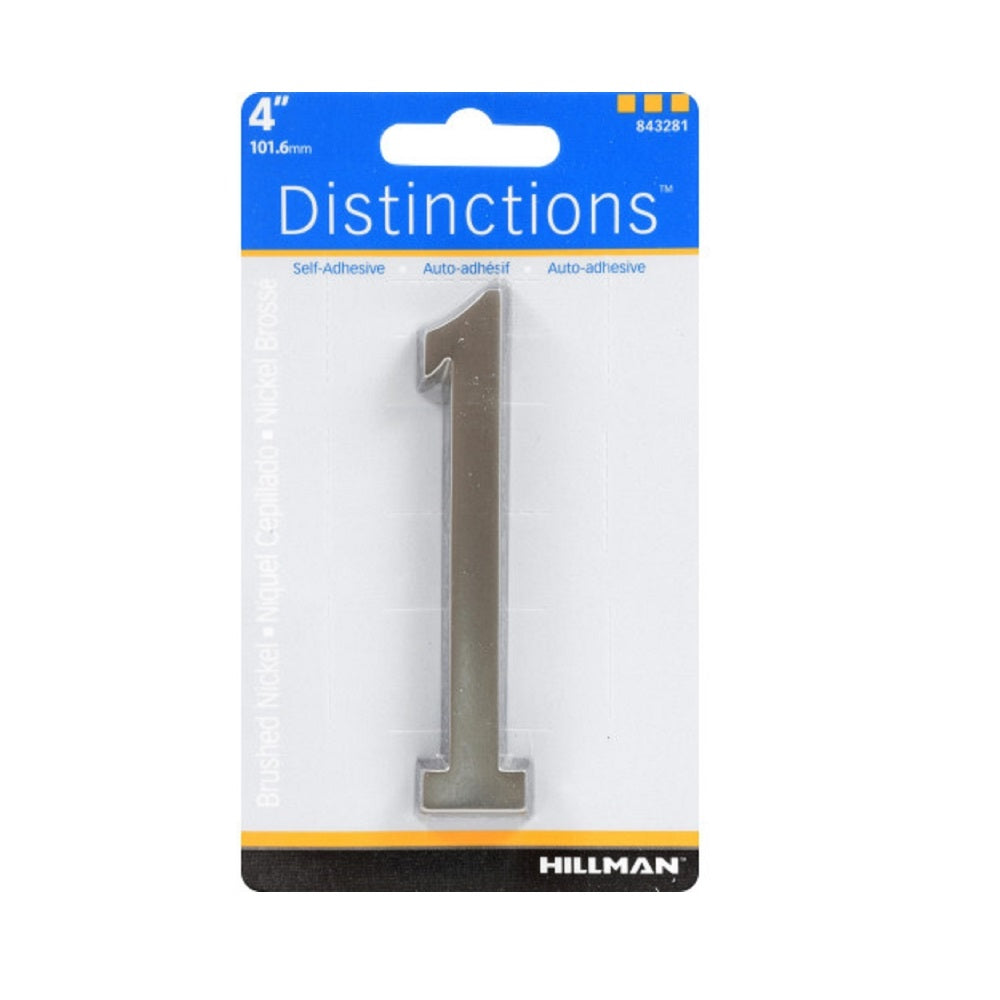 Hillman Fasteners 843281 Distinctions Adhesive Number 1, 4 Inch