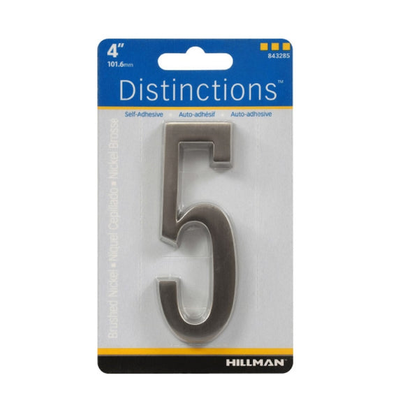 Hillman Fasteners 843285 Distinctions Adhesive Number 5, 4 Inch