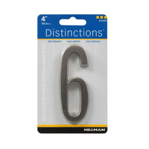 Hillman Fasteners 843286 Distinctions Adhesive Number 6, 4 Inch