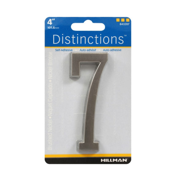 Hillman Fasteners 843287 Distinctions Adhesive Number 7, 4 Inch