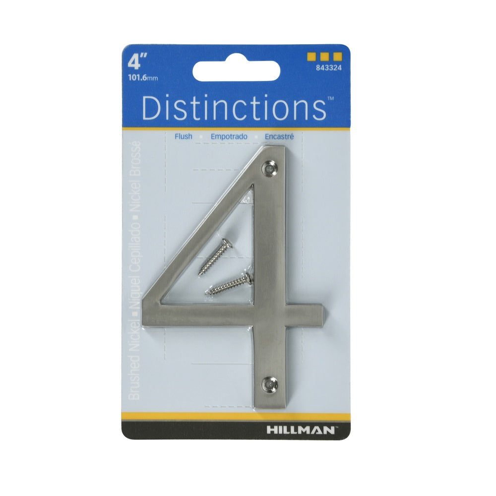 Hillman Fasteners 843324 Distinctions Flush Mount Number 4, 4 Inch